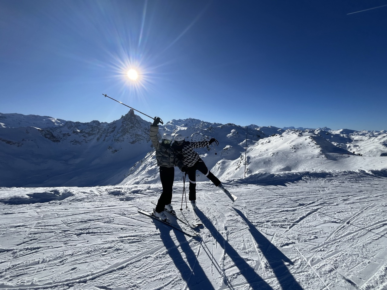 Private ski lessons Courchevel